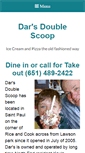 Mobile Screenshot of darsdoublescoop.com