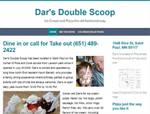 Tablet Screenshot of darsdoublescoop.com